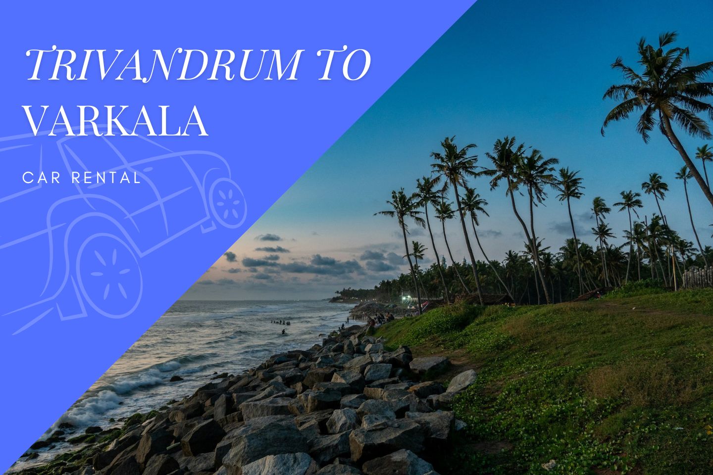 Trivandrum to Varkala Car Rental